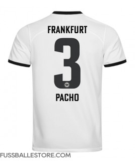 Günstige Eintracht Frankfurt Willian Pacho #3 3rd trikot 2023-24 Kurzarm